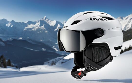 Uvex 700 Visor Ski Helmet: Peak Safety & Style